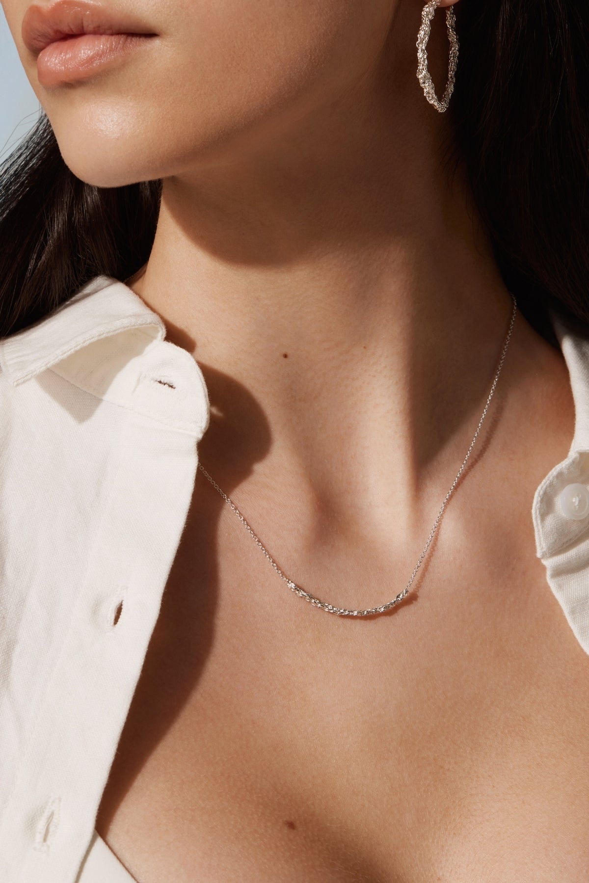 The Small Fusion Necklace | Sterling Silver | Camillette Jewelry