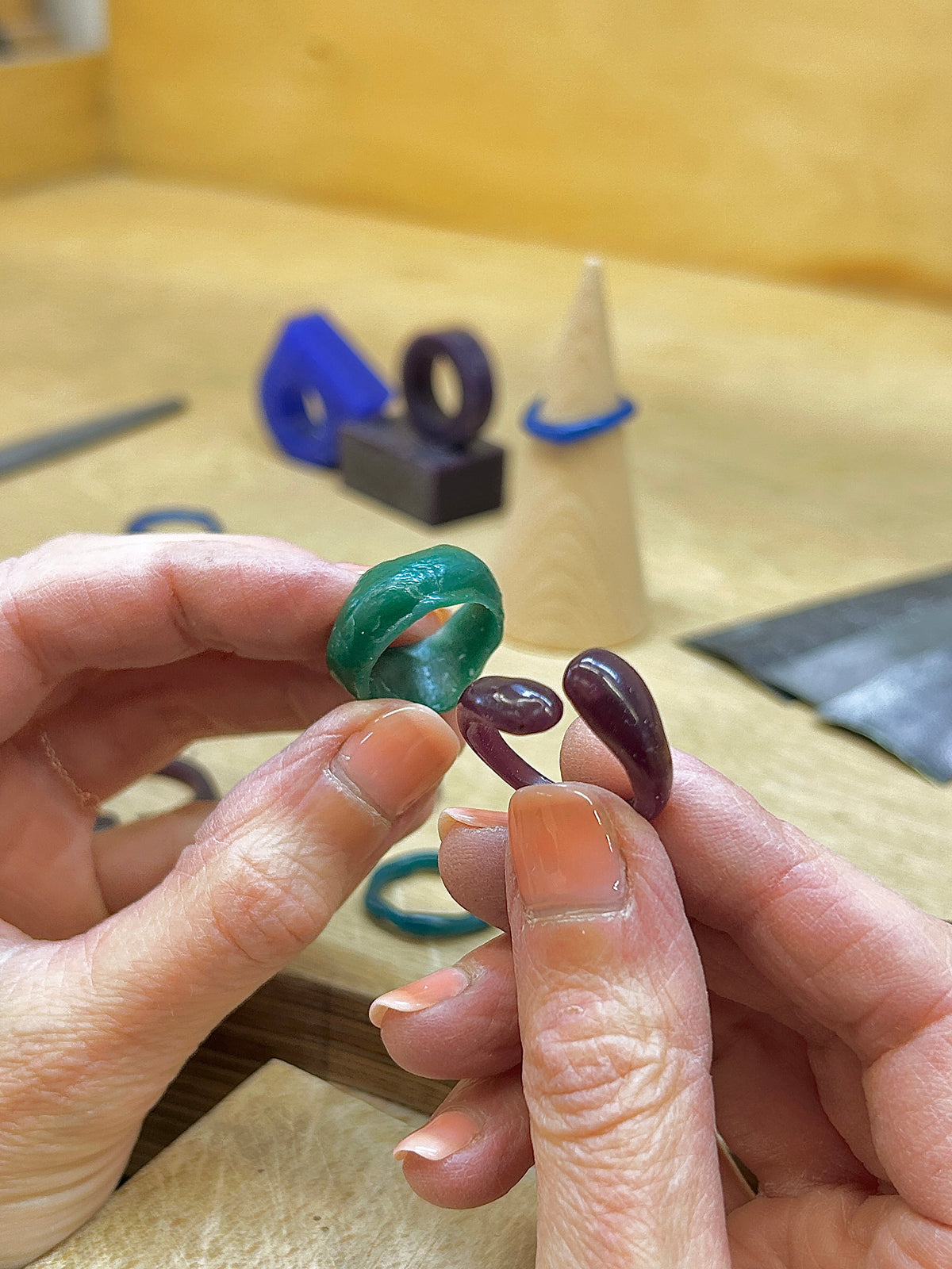 Kit de fabrication de bijoux en cire à la maison – Créez votre bague ou pendentif personnalisé