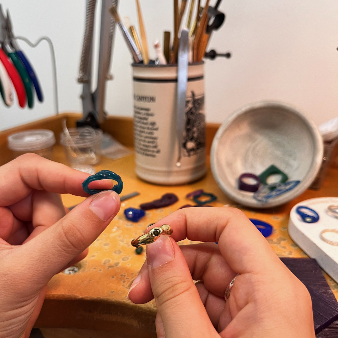 Kit de fabrication de bijoux en cire à la maison – Créez votre bague ou pendentif personnalisé