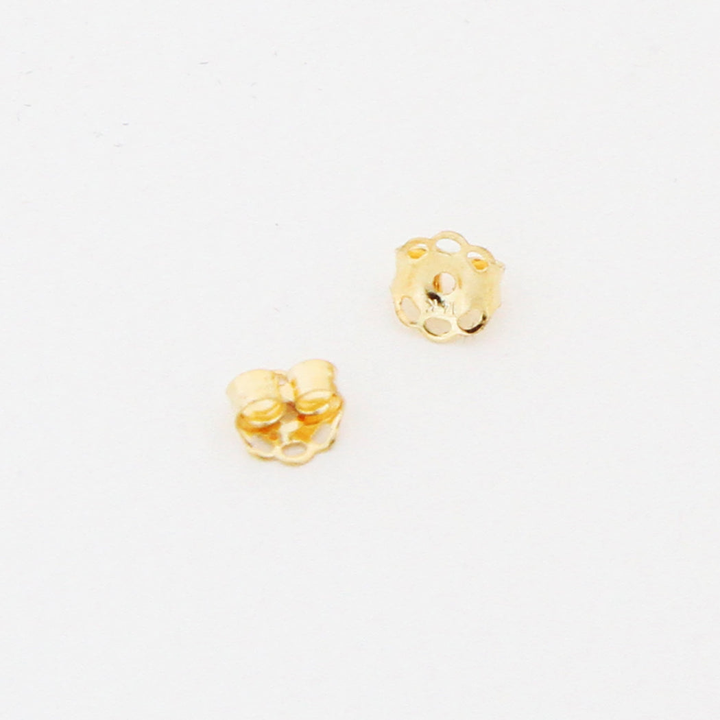Earrings Backs - 14k yellow gold, white gold or rose gold - Camillette