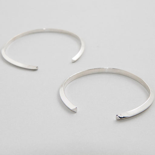 Open Bracelet – Sterling Silver - Camillette