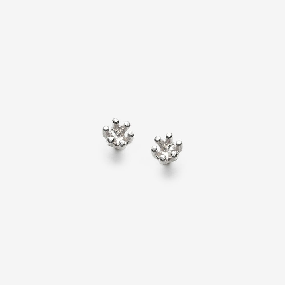 Spark Stud Earrings - Sterling Silver - Camillette