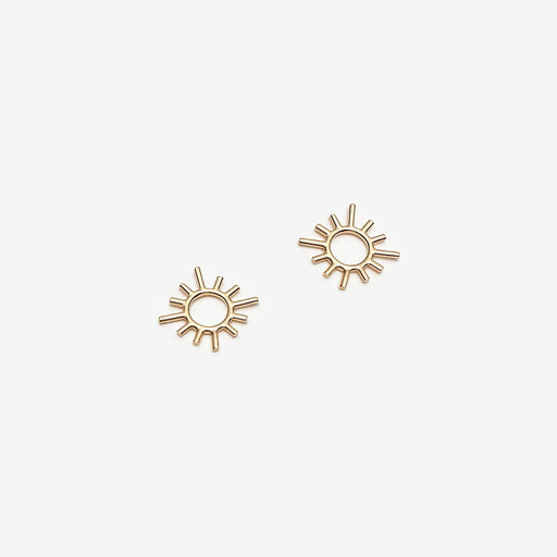 Sun Earrings - Gold - Camillette