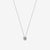 Trois Necklace – Sterling Silver- 30" - Camillette