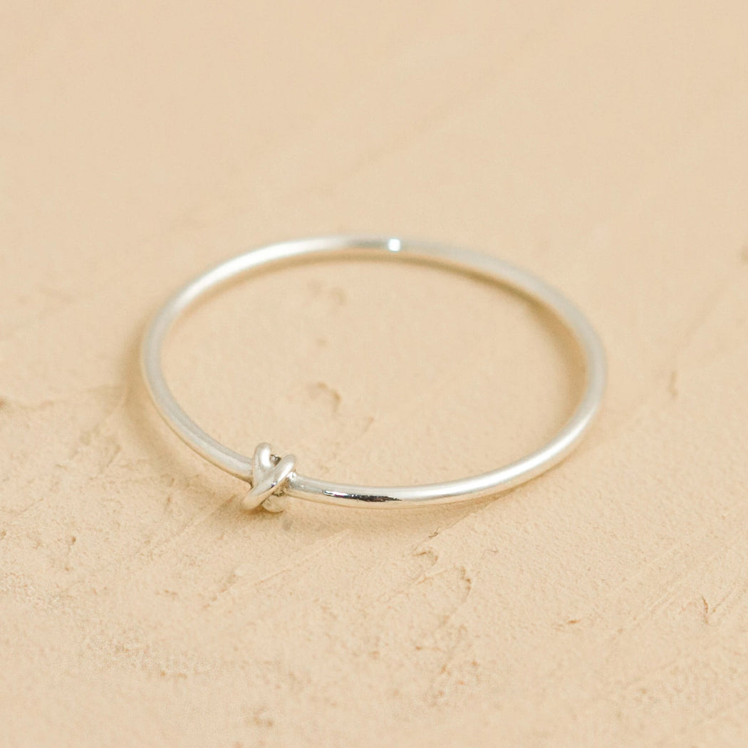 X Ring – Sterling Silver - Camillette
